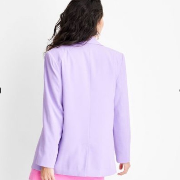 Women's Oversized Watercolor Blazer - Future Collective - Picture 3 of 14